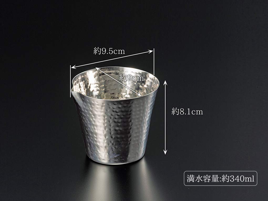 Amazon.co.jp: ヤマコー ステンレス槌目 片口 L 23995 シルバー